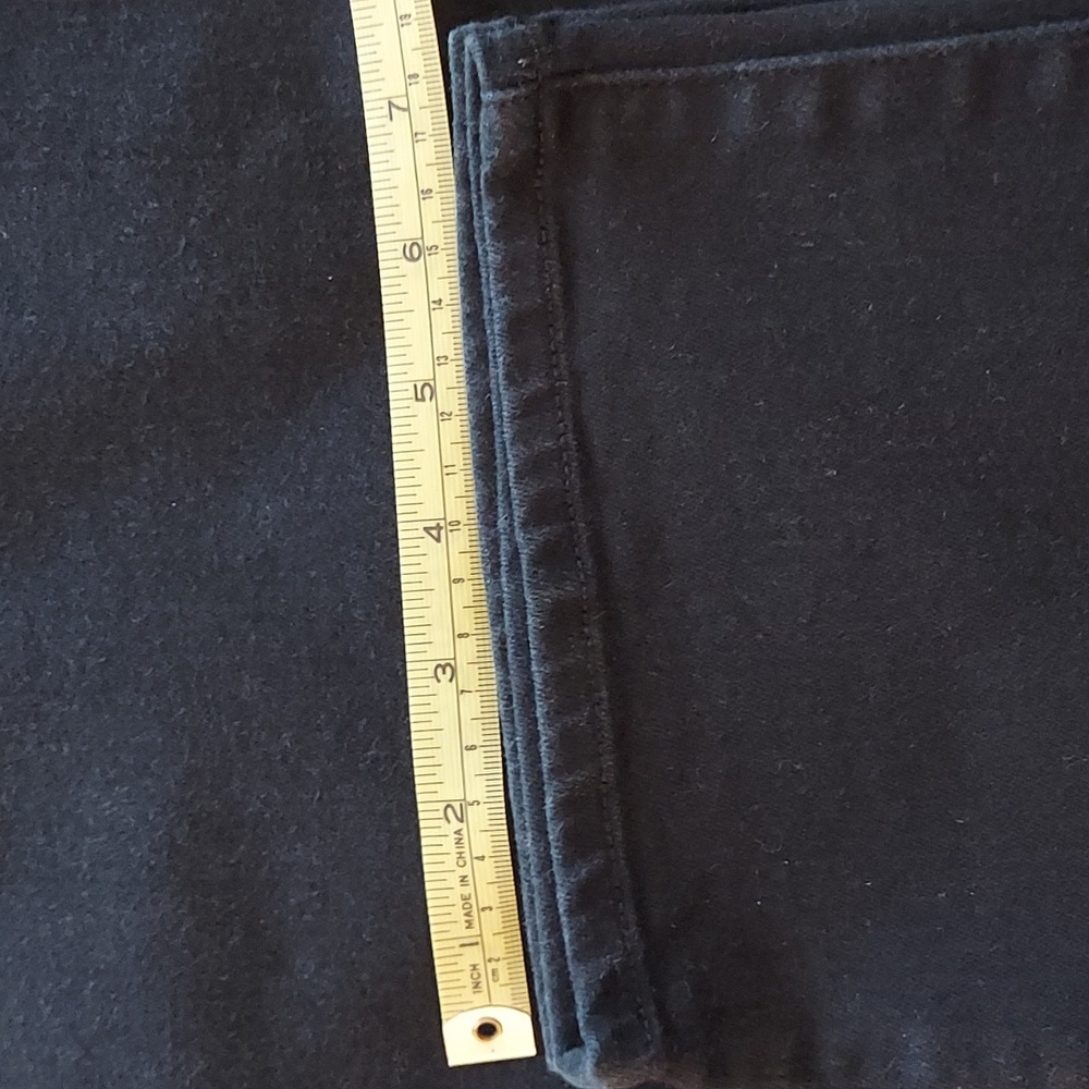 CHICO'S GIRLFRIEND SLIM LEG ANKLE JEANS IN DARK RINSE - Picture 6 of 9